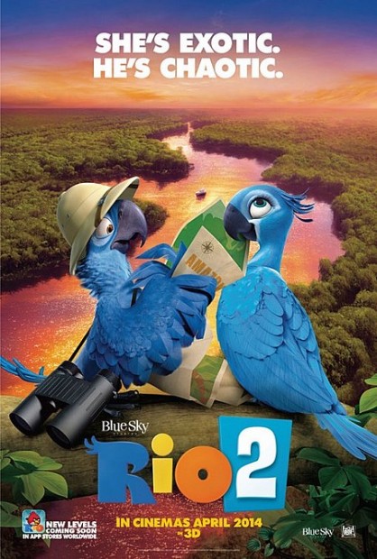Постер к мультфильму "Рио 2"