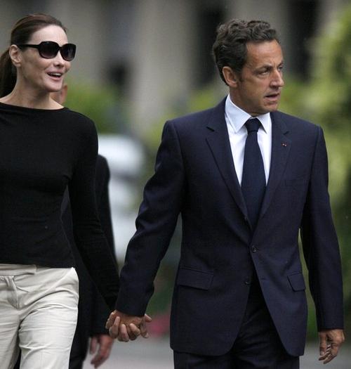 Карла Бруни и Николя Саркози