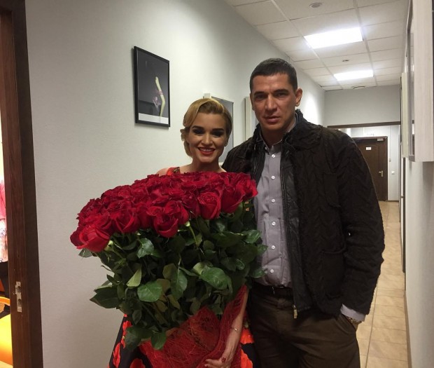 Ксения Бородина с мужем