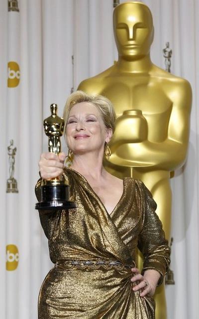 Мерил Стрип / Meryl Streep на церемонии "Оскар"