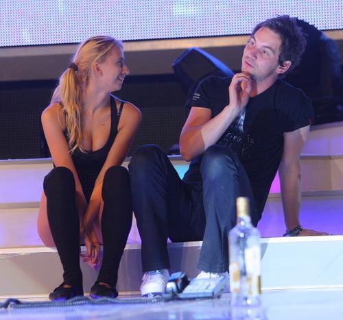 Валерий Харчишин с партнершей по танцам Софией Новиковой на шоу "Танцюю для тебе-3"