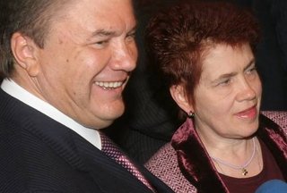 Виктор Янукович с супругой Людмилой