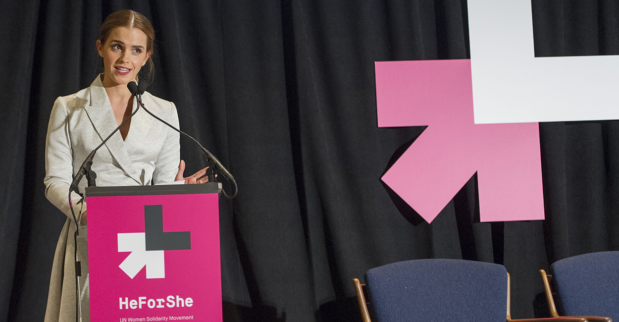 Эмма Уотсон на мероприятии HeForShe