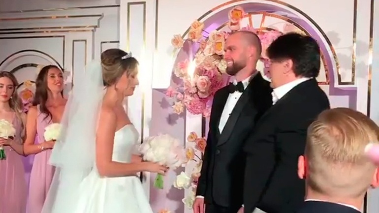 Свадьба Романа и Мишель в московском отеле за пять миллионов