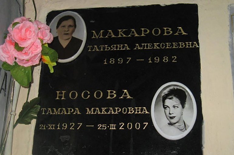 Смерть Тамары Носовой
