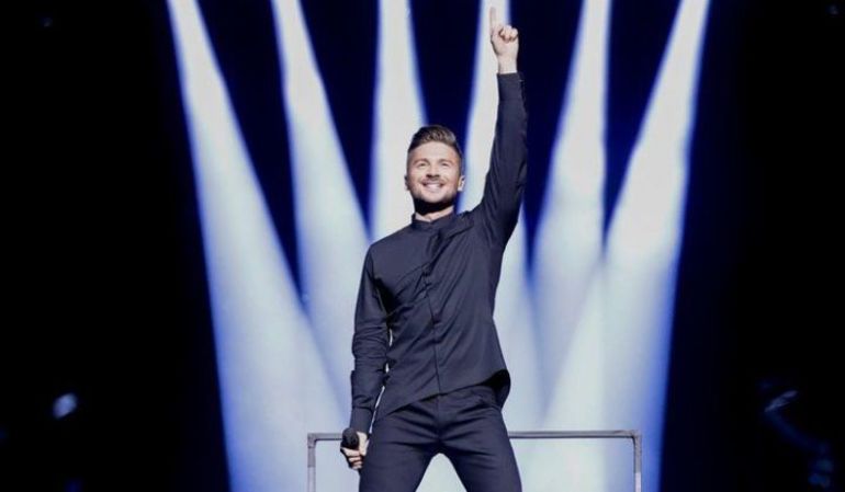 Выступление Сергея Лазарева на Евровидении