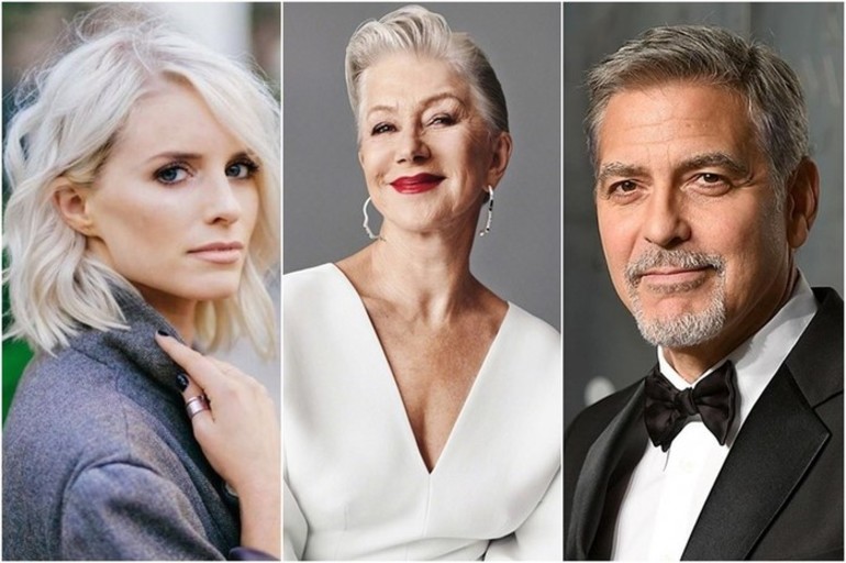 Голливудские знаменитости, которые не скрывают свою седину